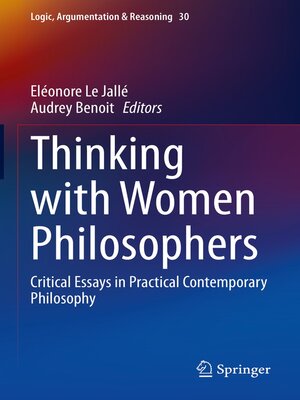cover image of Thinking with Women Philosophers